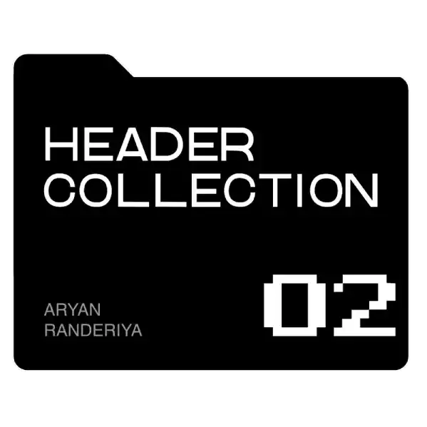 Design project collection showcase - Headers and banners